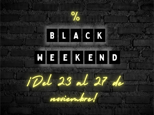 3,2,1...BLACK WEEKEND 