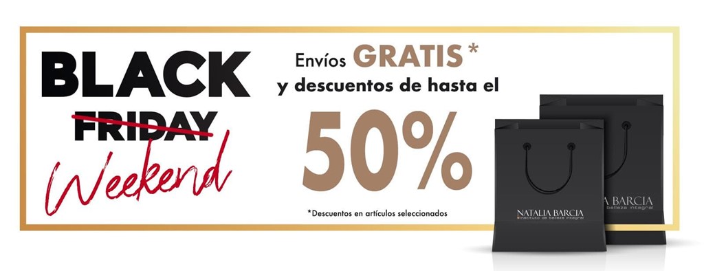 ¡Adelanta tus compras con el BLACK WEEKEND!