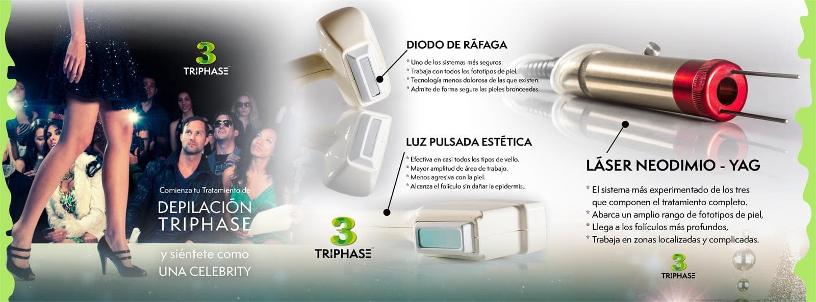 CITA LÁSER TRIPHASE 5 MAYO Y 2 DE JUNIO - Imagen 1