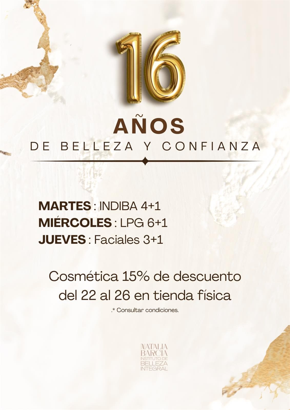 ¡Descubre nuestras promociones del #16aniversario! - Imagen 1